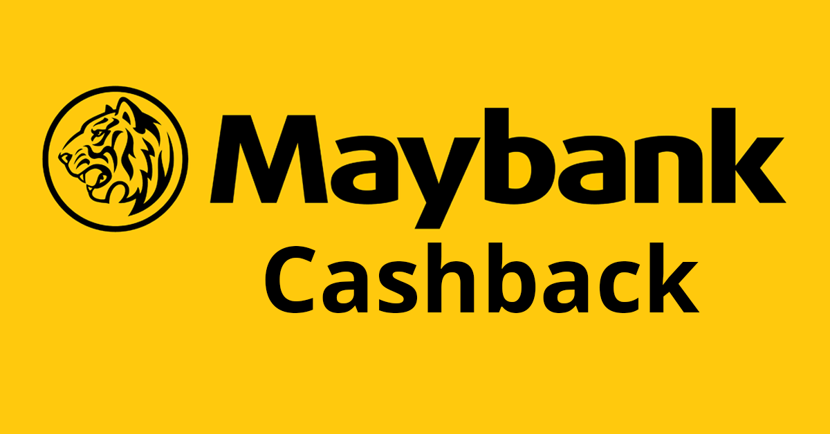 Shop and enjoy up to 15% Cashback from Maybank